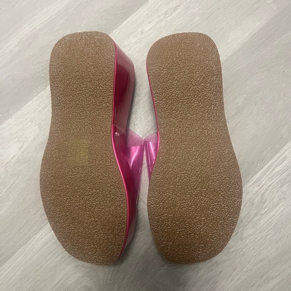 Pink Platform Sandals - Picture 3 of 3